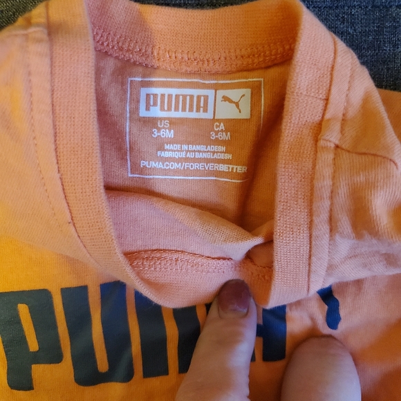 PUMA babyboy summer bodysuits 3-6m - Picture 2 of 5